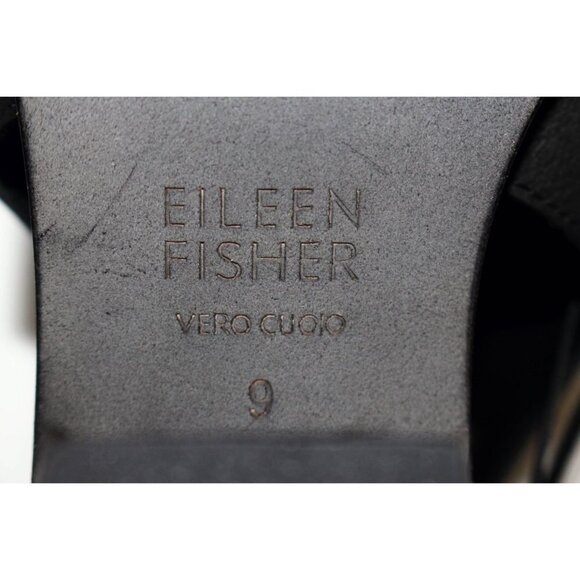 New in Box - Eileen Fisher Alfie Nubuck Cutout Bootie, aka Nikki - Black, 9 - Picture 5 of 7